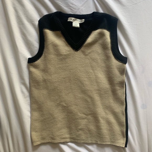 Rafael dual colored sweater vest - Picture 1 of 3